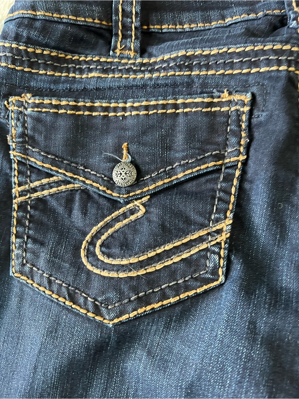 Silver Jeans Dark Indigo Skinny Women's Jeans - Picture 7 of 7